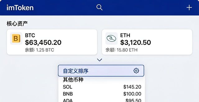 imToken资产怎么分配？三步搞定配置与管理