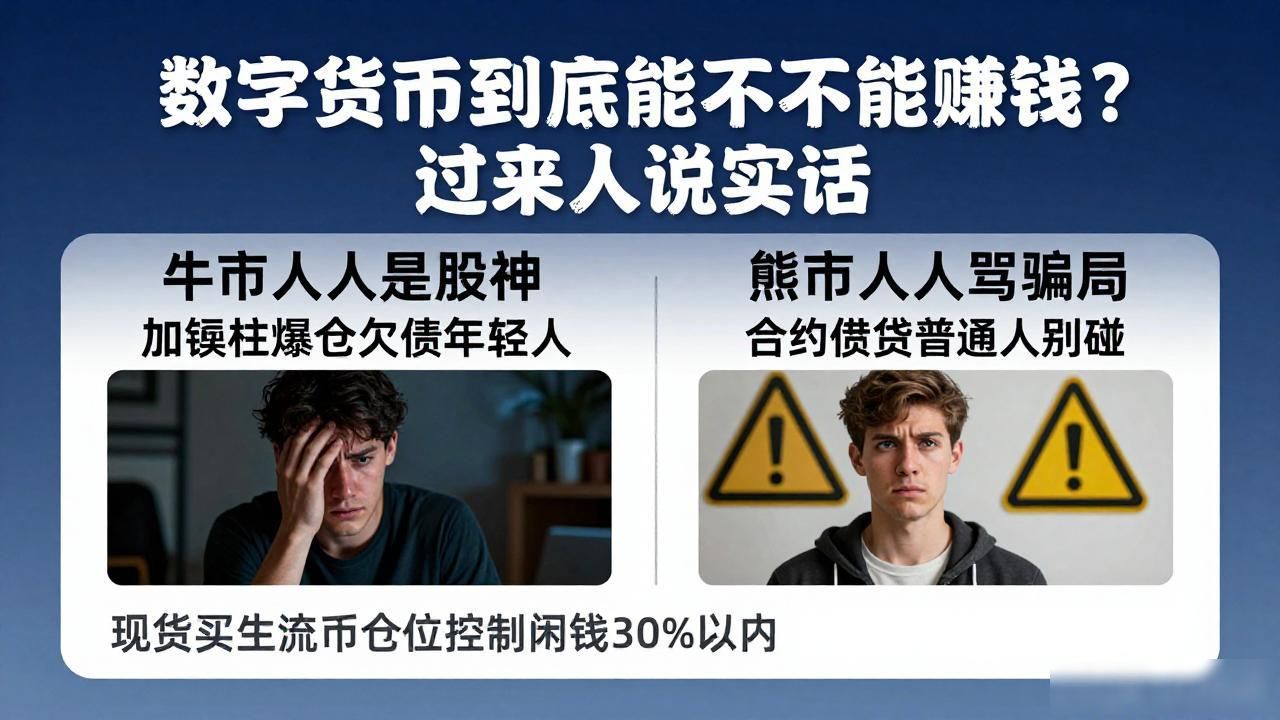 数字货币到底能不能赚钱？过来人说实话