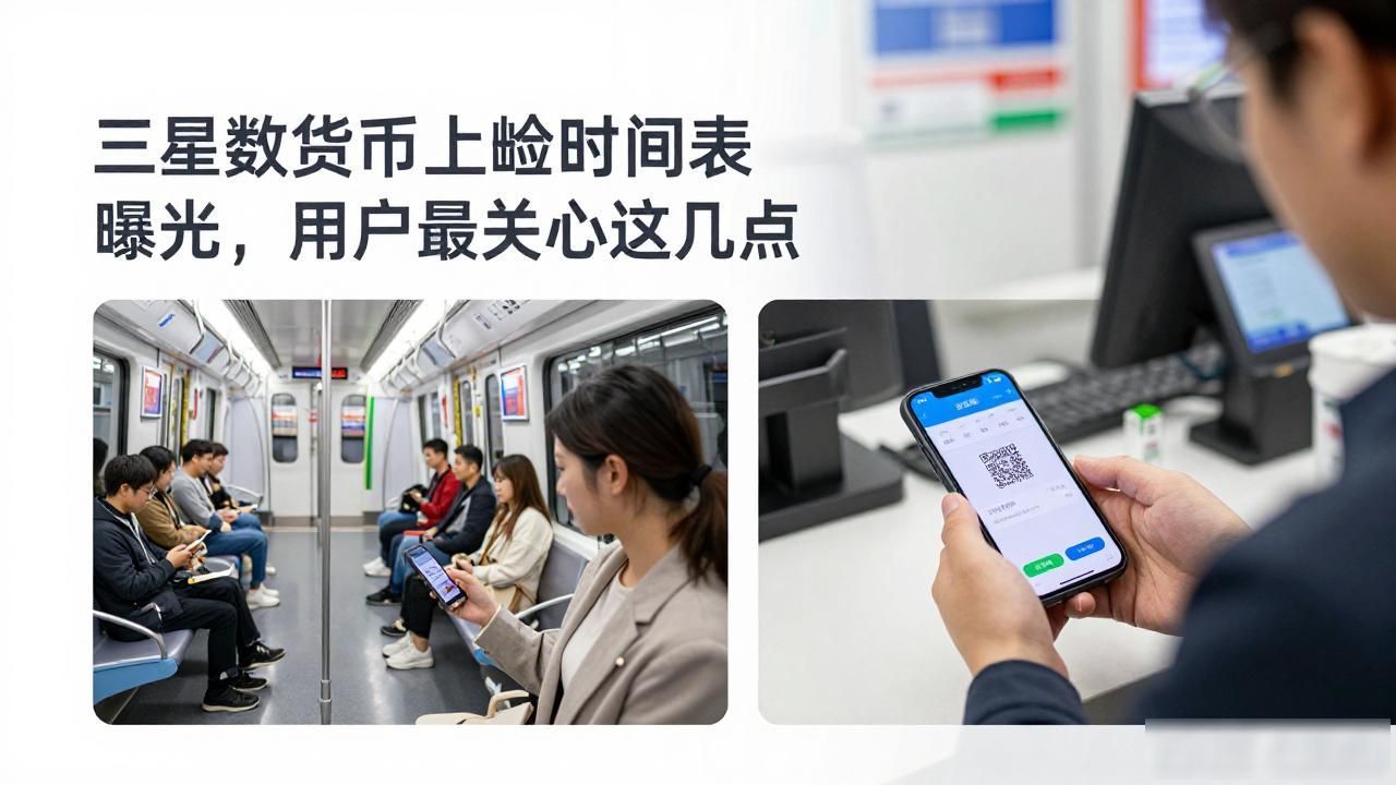 三星数字货币上线时间表曝光，用户最关心这几点