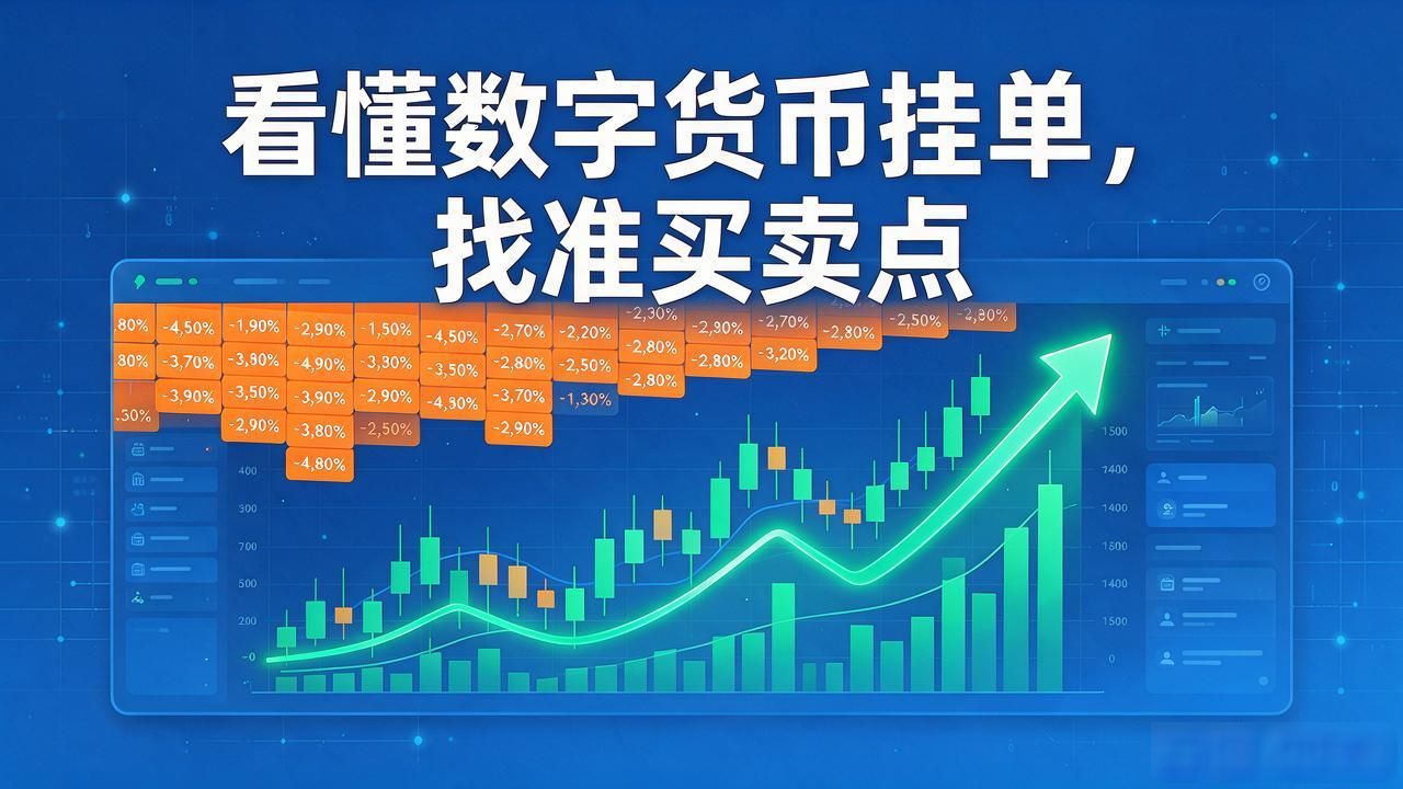 看懂数字货币挂单，找准买卖点