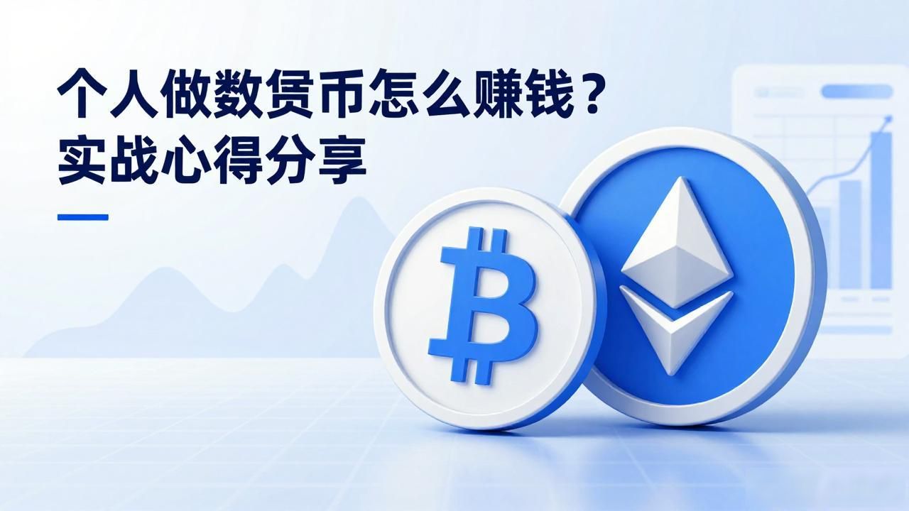 个人做数字货币怎么赚钱？实战心得分享