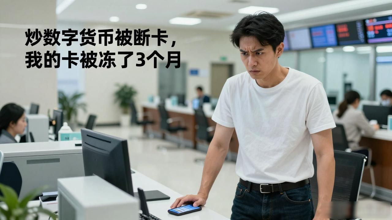 炒数字货币被断卡，我的卡被冻了3个月，这些坑你千万别再踩