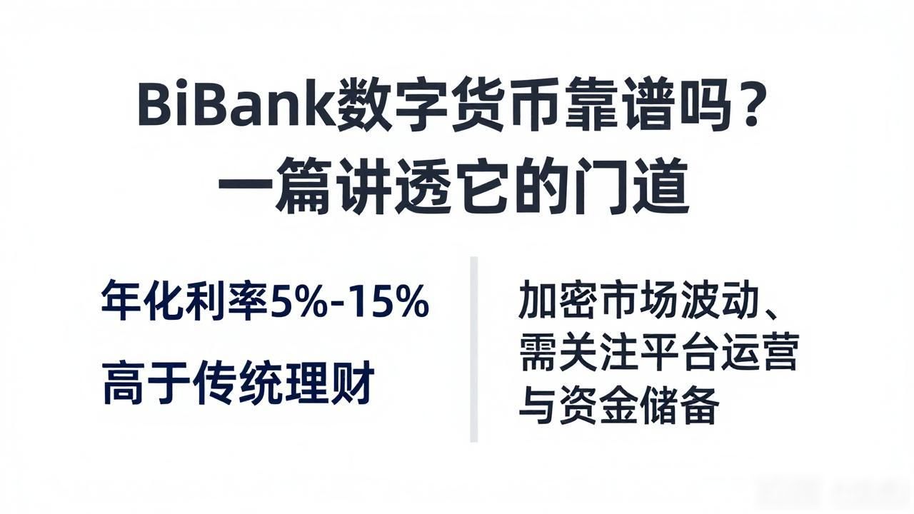 BiBank数字货币靠谱吗？一篇讲透它的门道