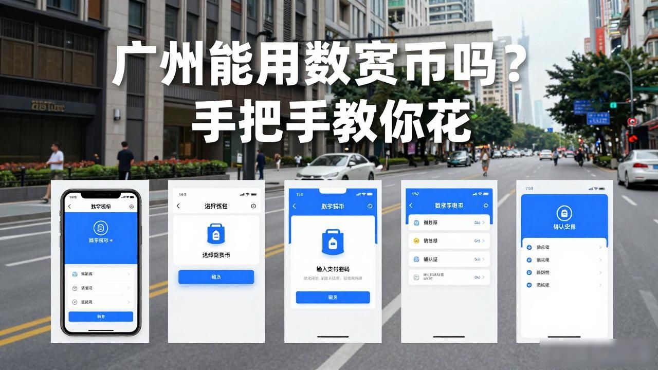 广州能用数字货币吗？手把手教你花
