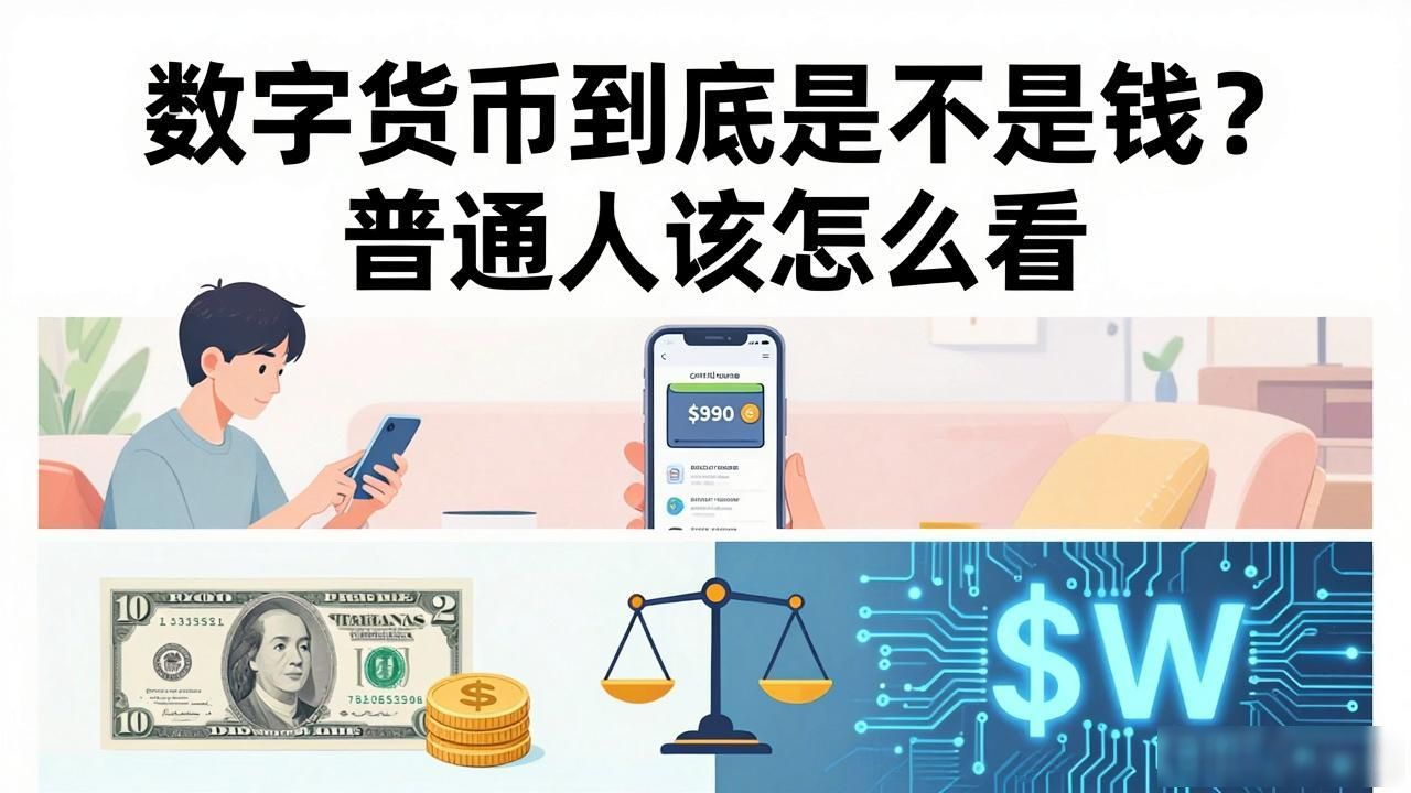 数字货币到底是不是钱？普通人该怎么看