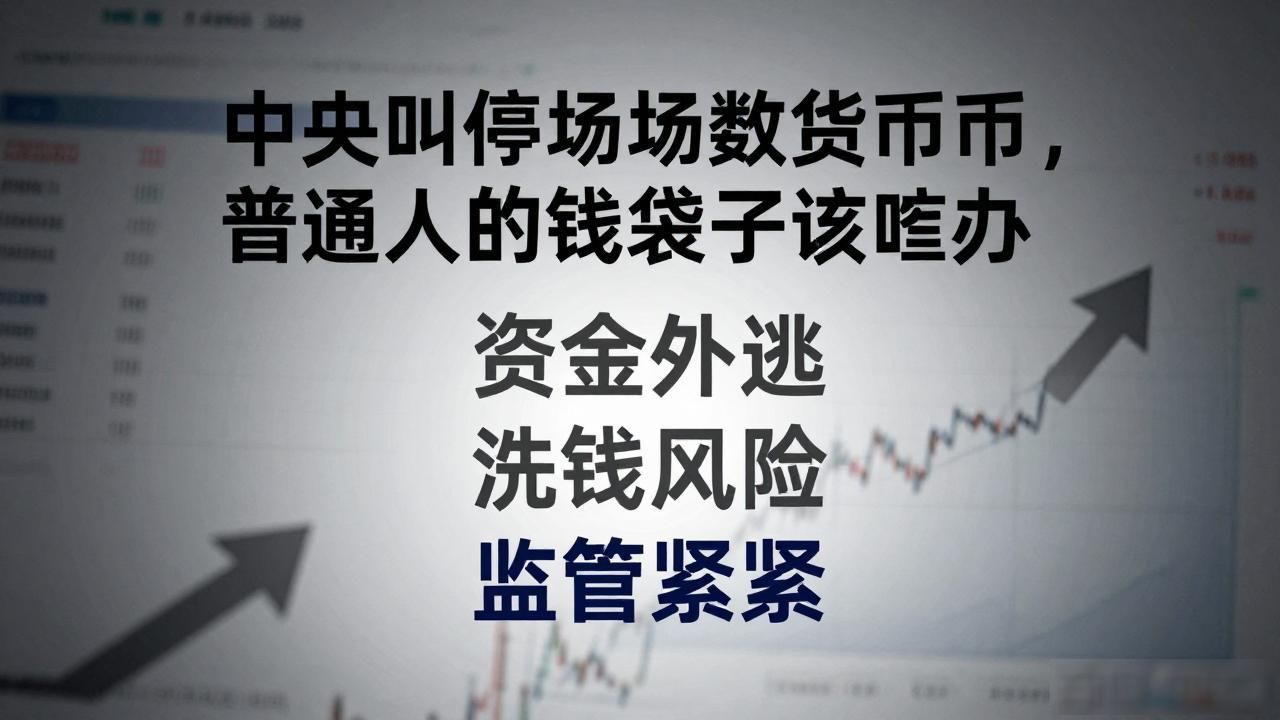 中央叫停场外数字货币，普通人的钱袋子该咋办