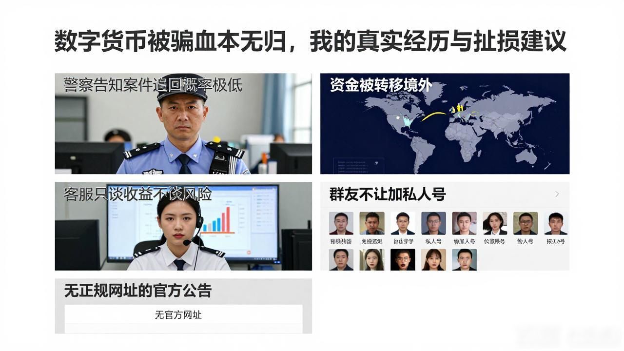 数字货币被骗血本无归，我的真实经历与止损建议