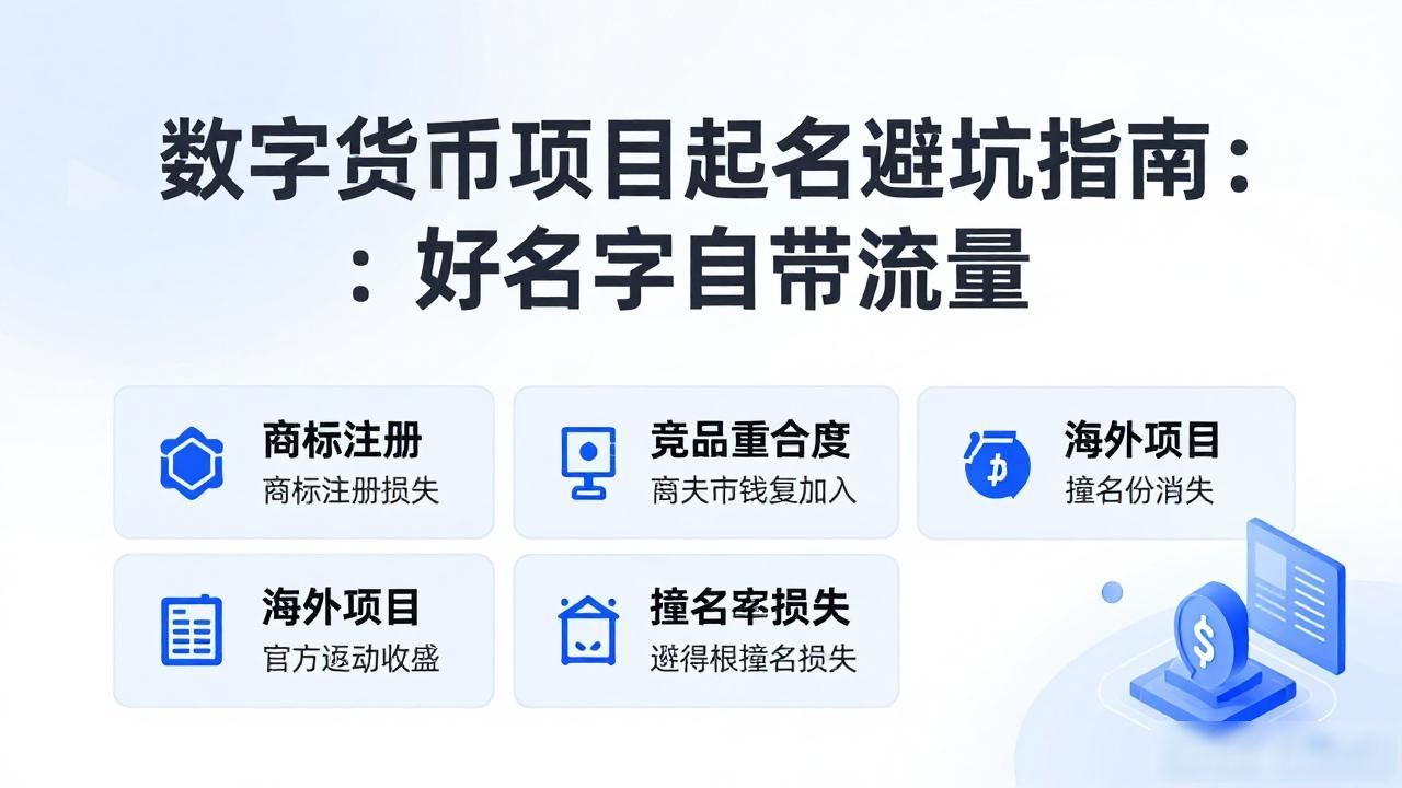 数字货币项目起名避坑指南：好名字自带流量