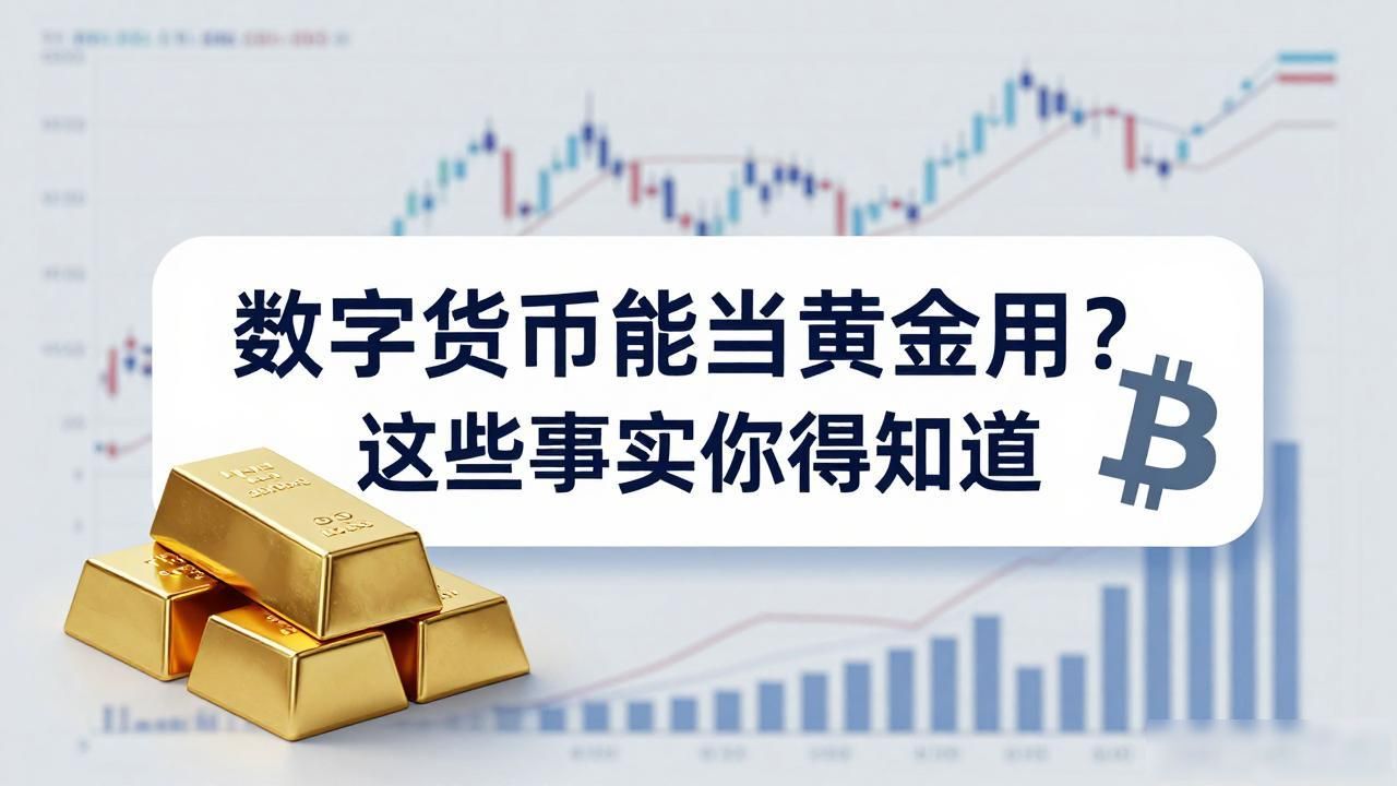 数字货币能当黄金用？这些事实你得知道