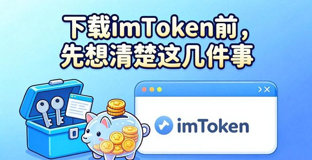 下载imToken前，先想清楚这几件事