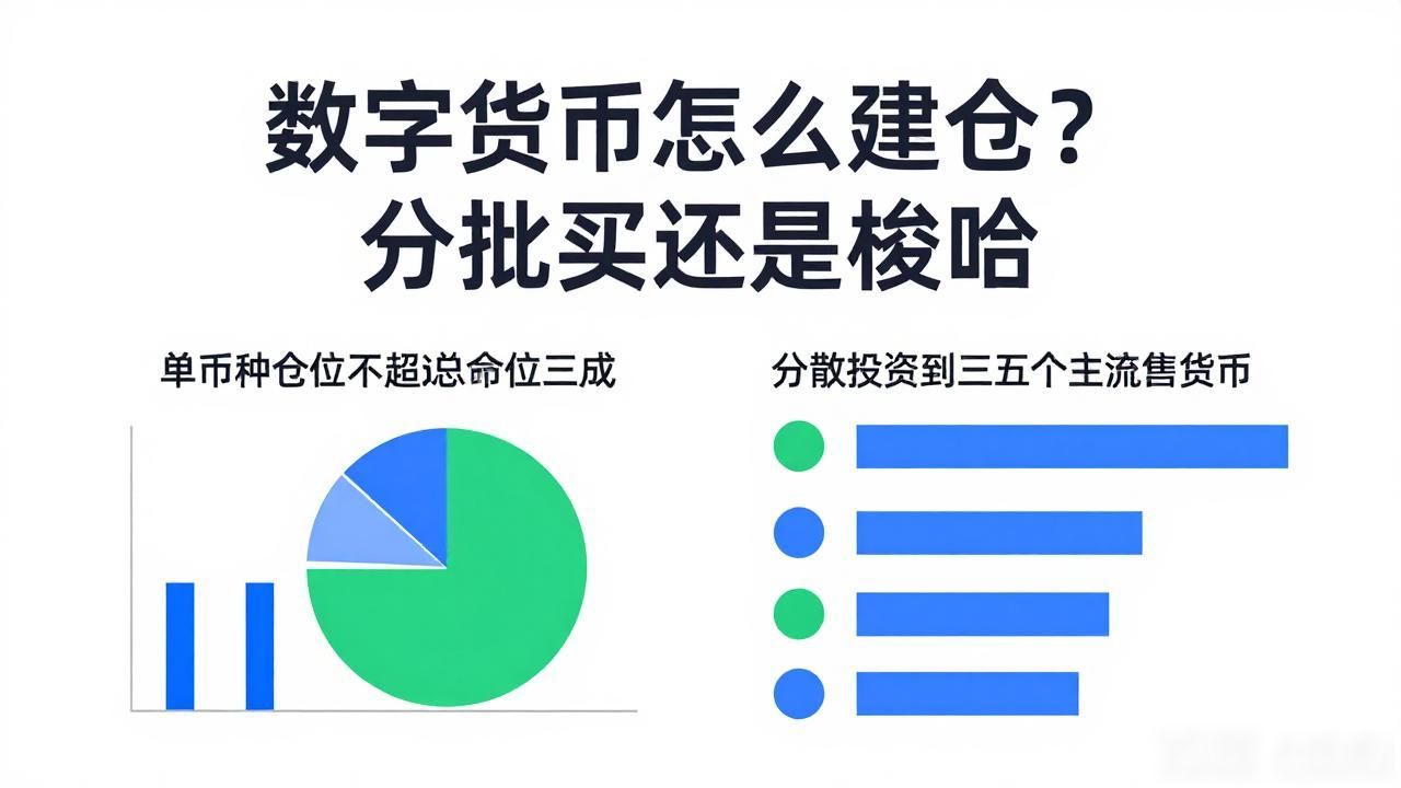 数字货币怎么建仓？分批买还是梭哈