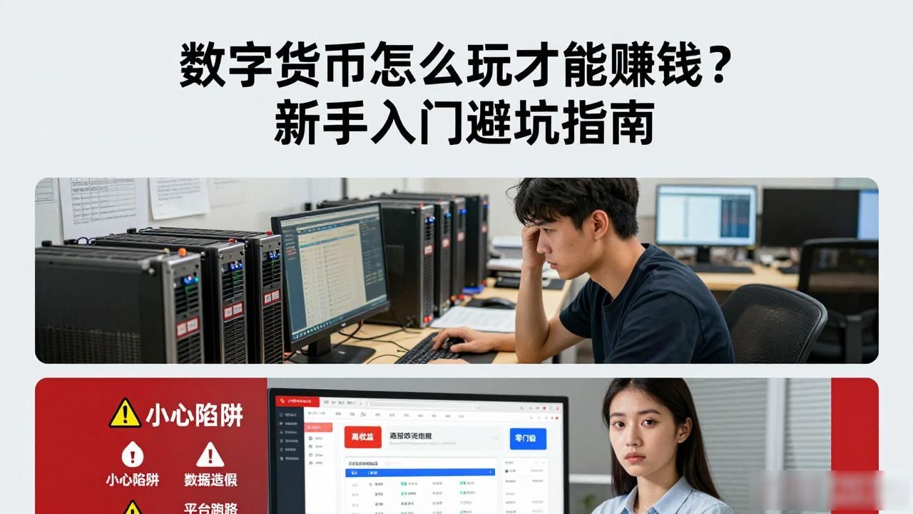数字货币怎么玩才能赚钱？新手入门避坑指南