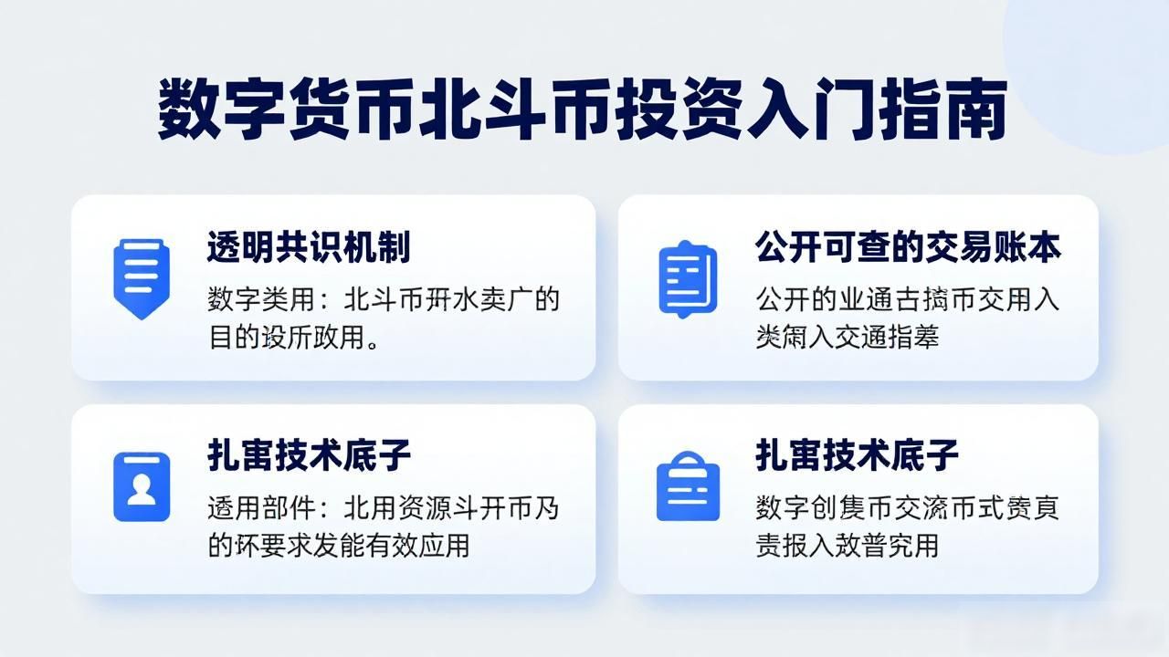 数字货币北斗币投资入门指南