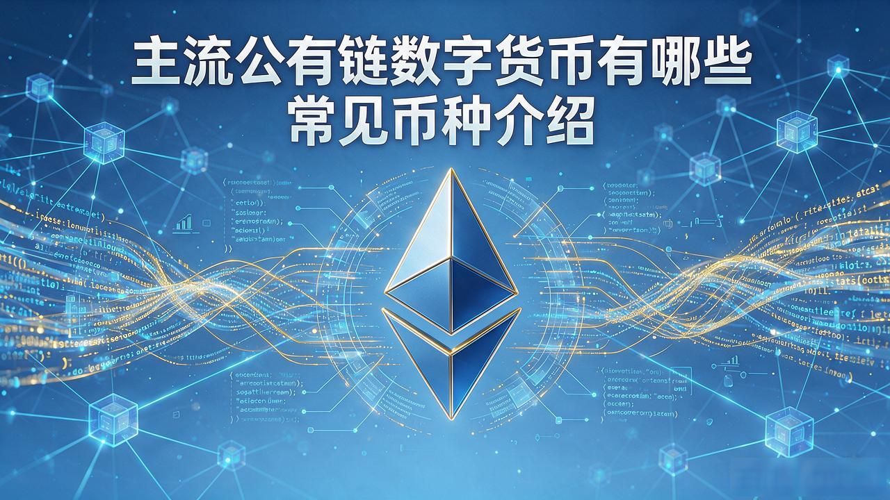 主流公有链数字货币有哪些 常见币种介绍