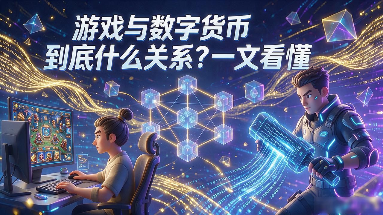 游戏与数字货币到底什么关系？一文看懂