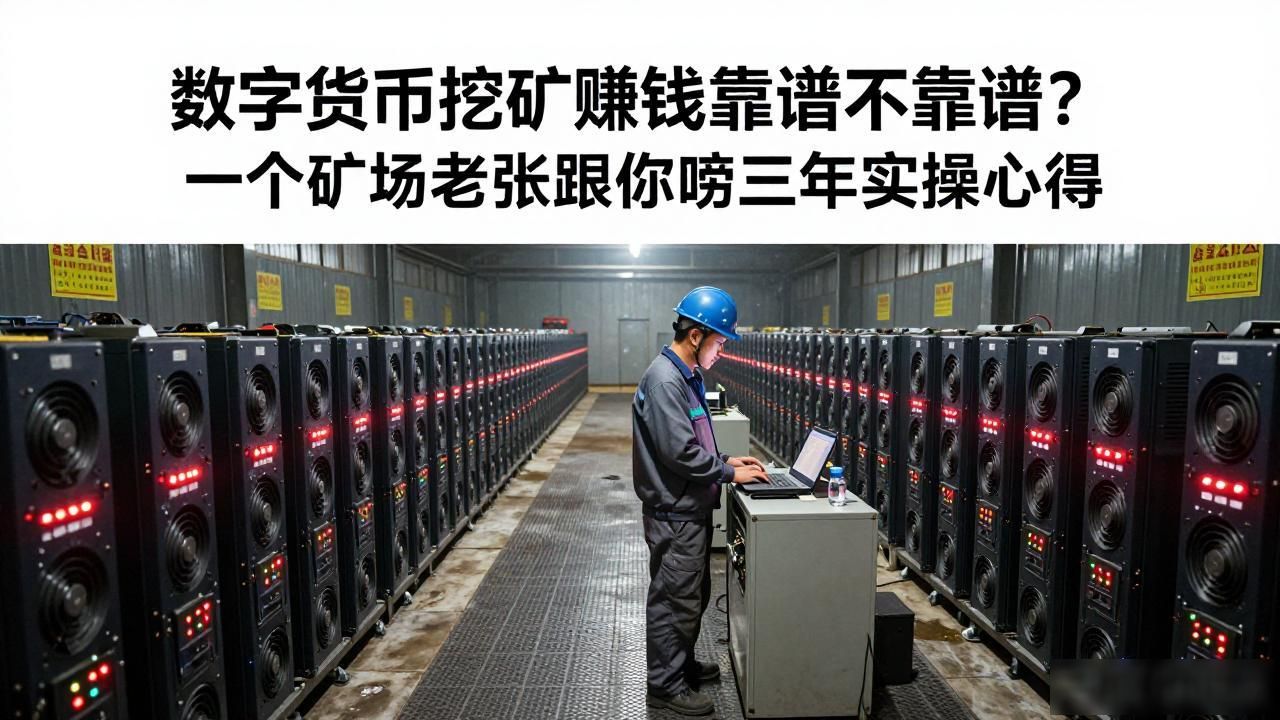 数字货币挖矿赚钱靠谱不靠谱？一个矿场老张跟你唠三年实操心得