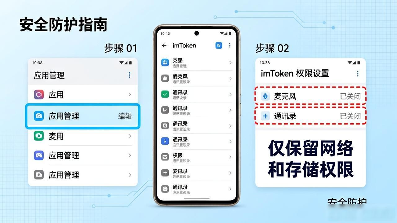 备份助记词安全存储_imToken安卓钱包安全设置_下载imToken钱包后的账户设置与优化,安卓用户如何提升个人资产安全与管理效率?