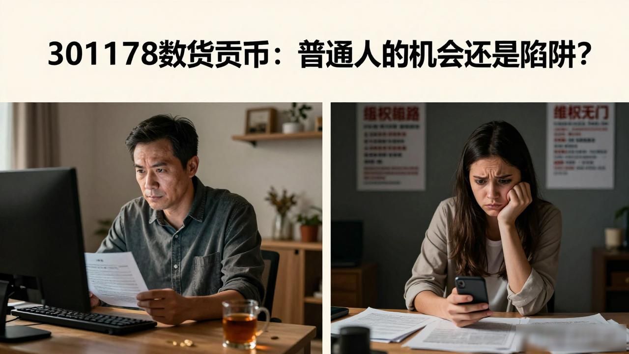 301178数字货币：普通人的机会还是陷阱？