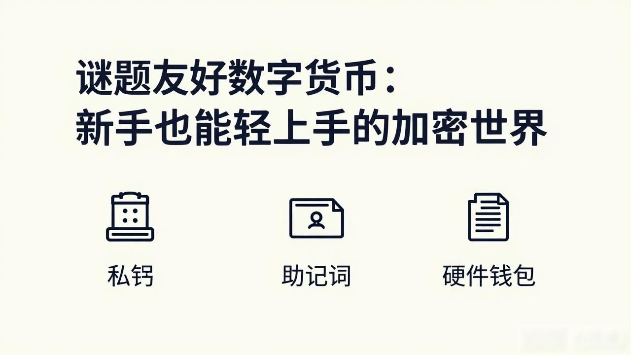 谜题友好数字货币：新手也能轻松上手的加密世界