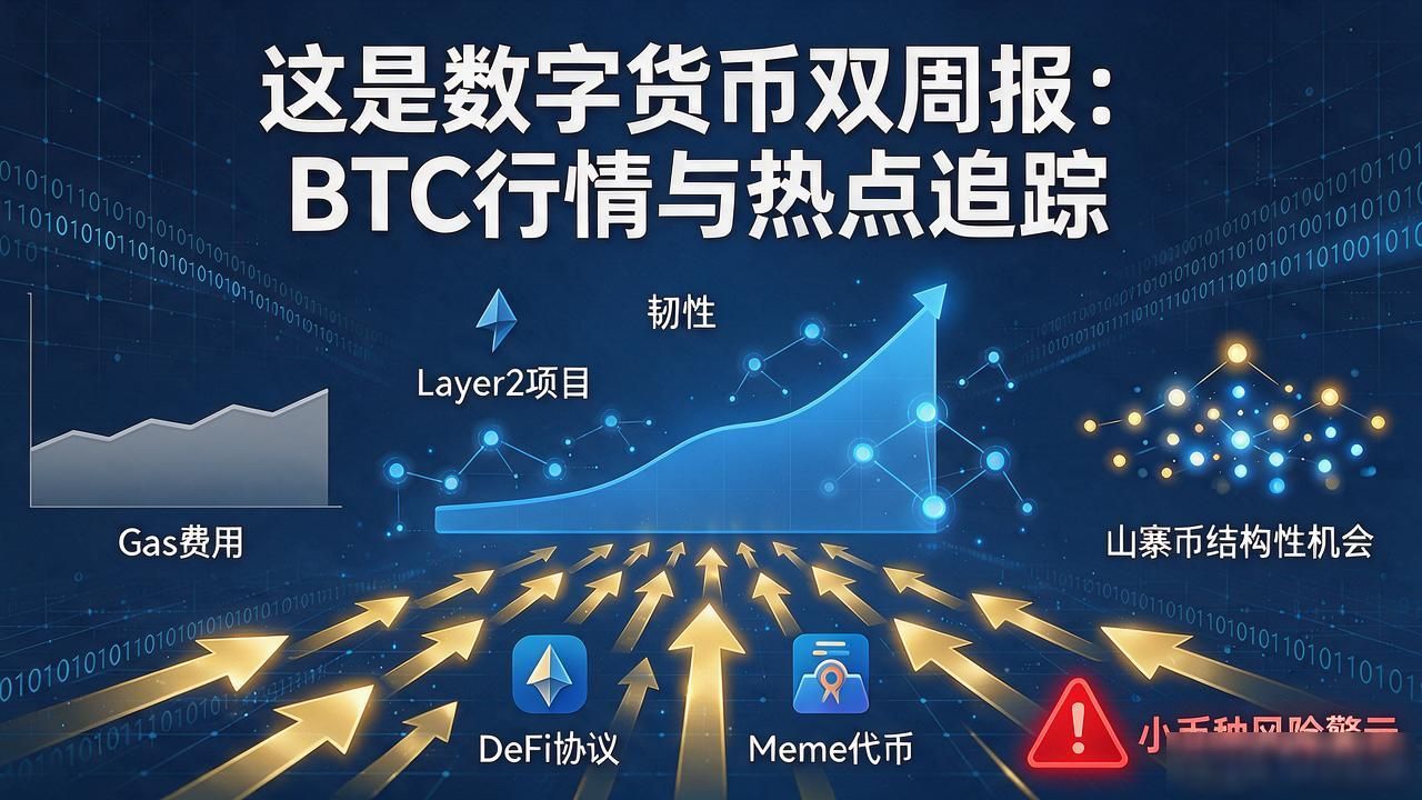 这是数字货币双周报：BTC行情与热点追踪
