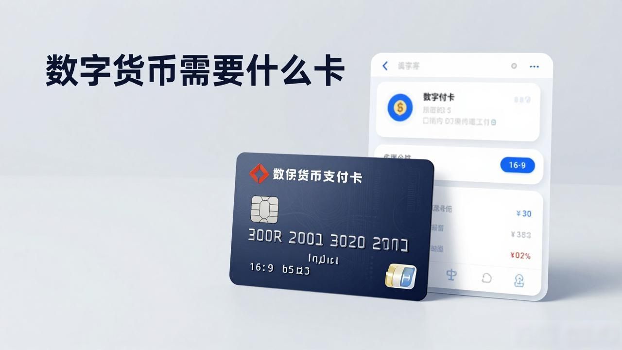 数字货币需要什么卡