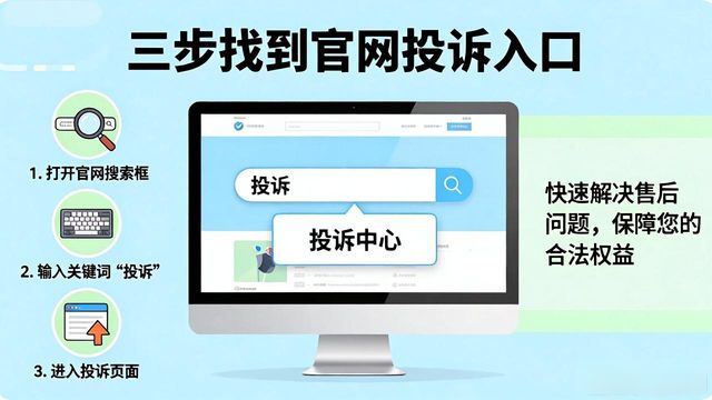 三步找到官网投诉入口