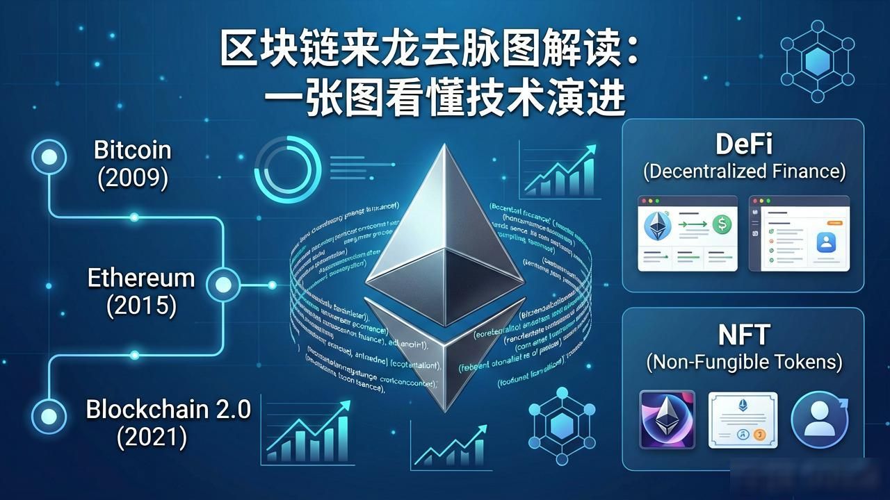 区块链来龙去脉图解读：一张图看懂技术演进