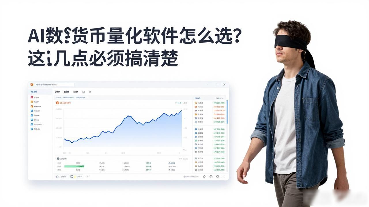 AI数字货币量化软件怎么选？这几点必须搞清楚