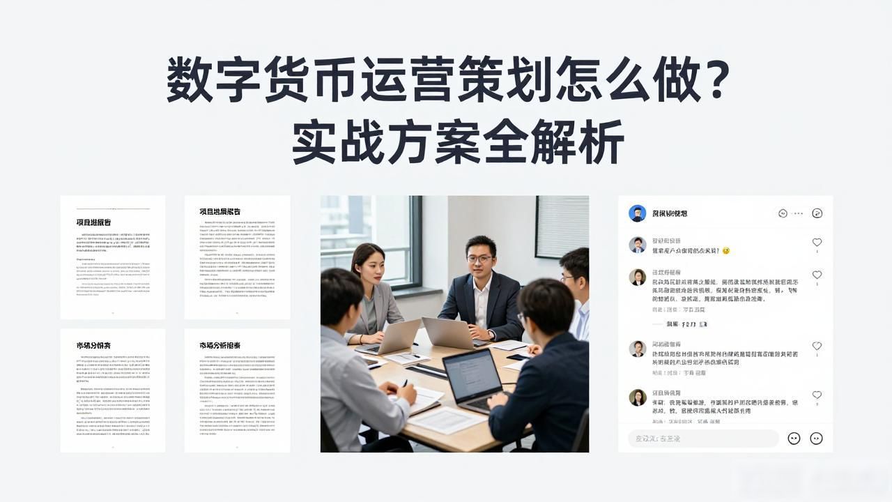 数字货币运营策划怎么做？实战方案全解析