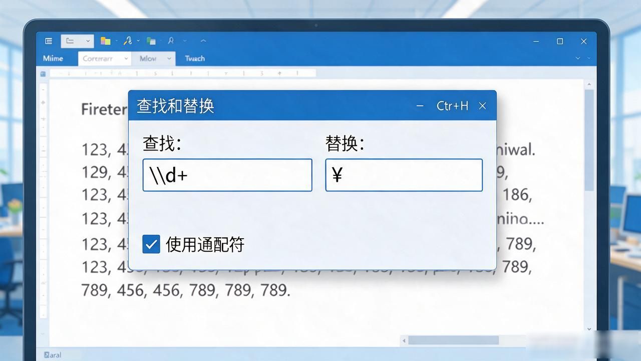 Word中数字切换成带¥货币格式，只需两步，新手也能一次搞定