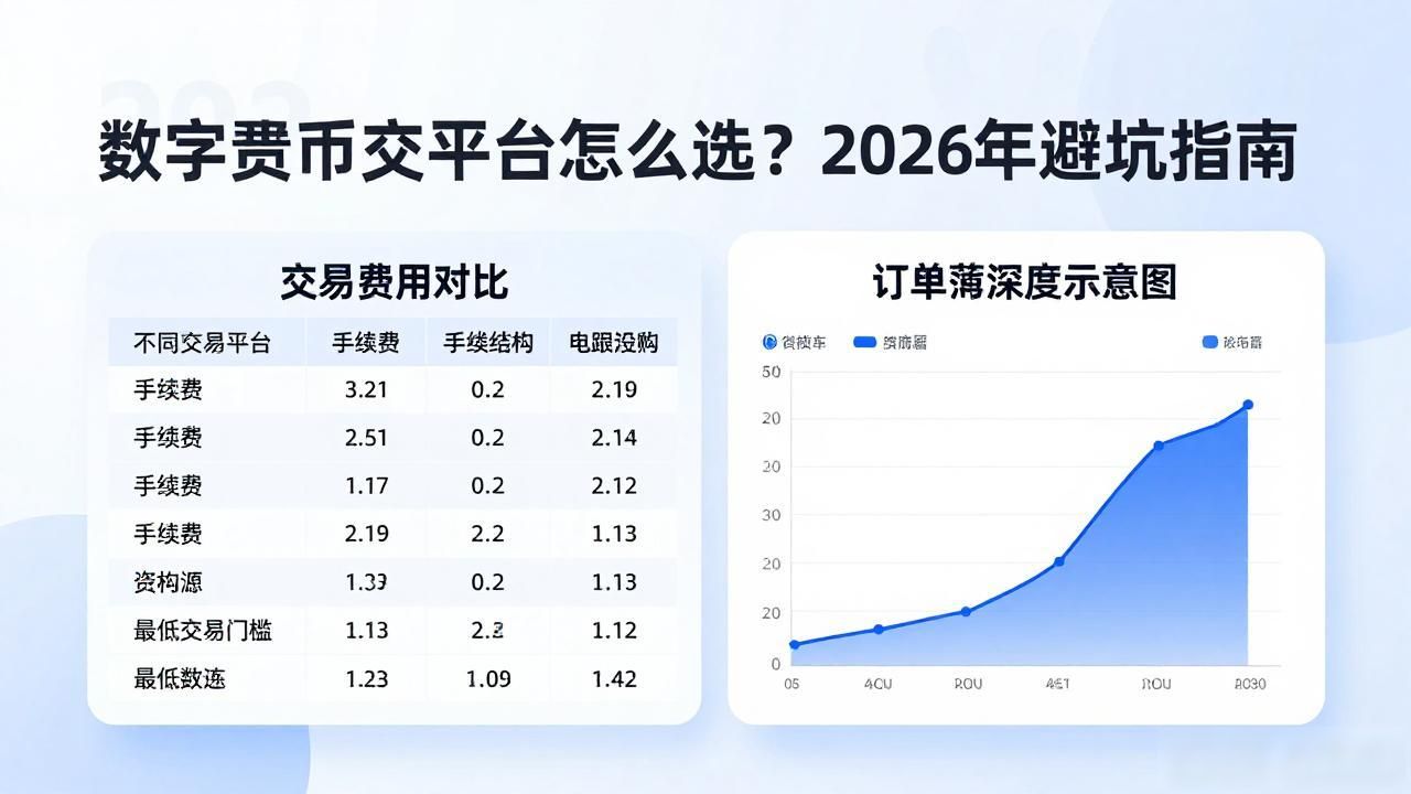 数字货币交易平台怎么选？2026年避坑指南