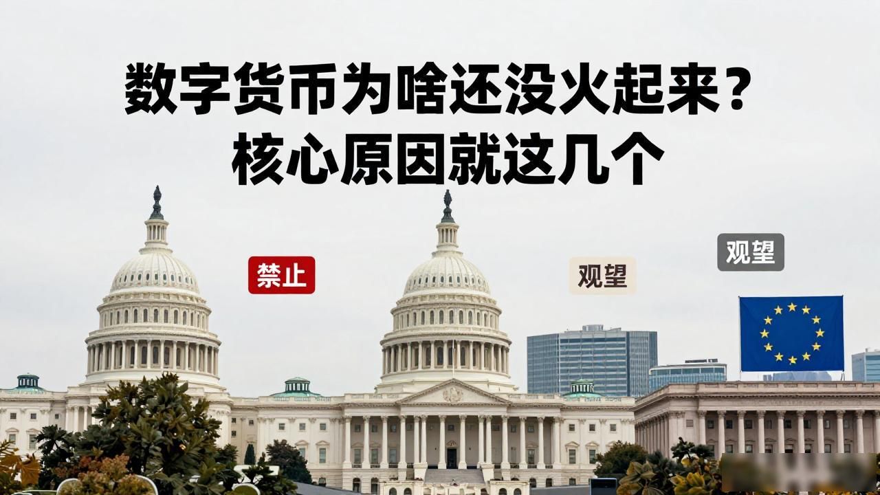 数字货币为啥还没火起来？核心原因就这几个