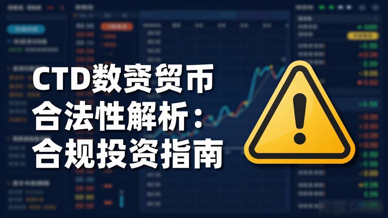CTD数字货币合法性解析：合规投资指南