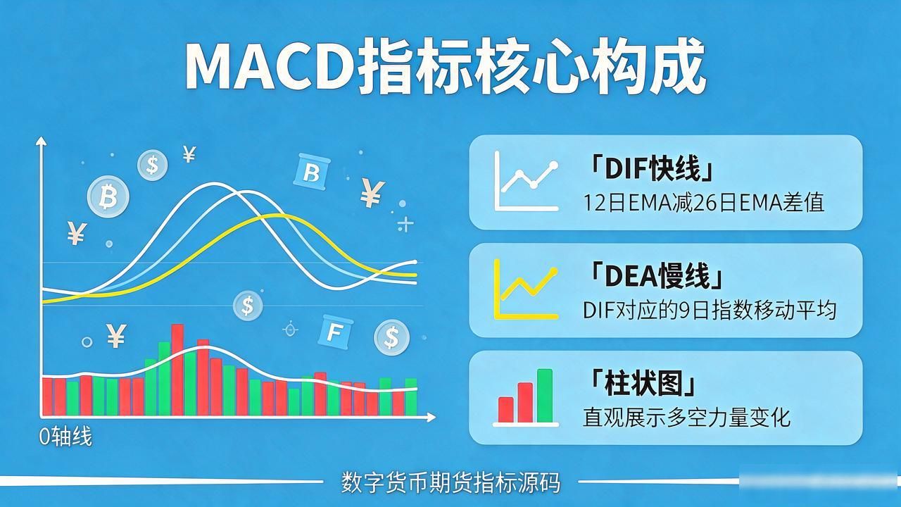 RSI相对强弱指数计算源码_MACD指标金叉死叉源码_数字货币期货指标源码