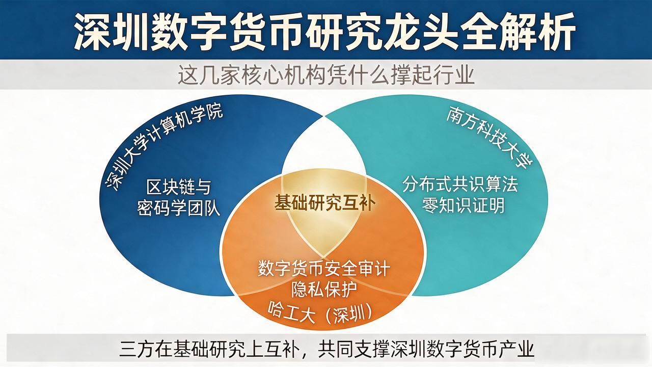 深圳数字货币研究龙头全解析：这几家核心机构凭什么撑起行业