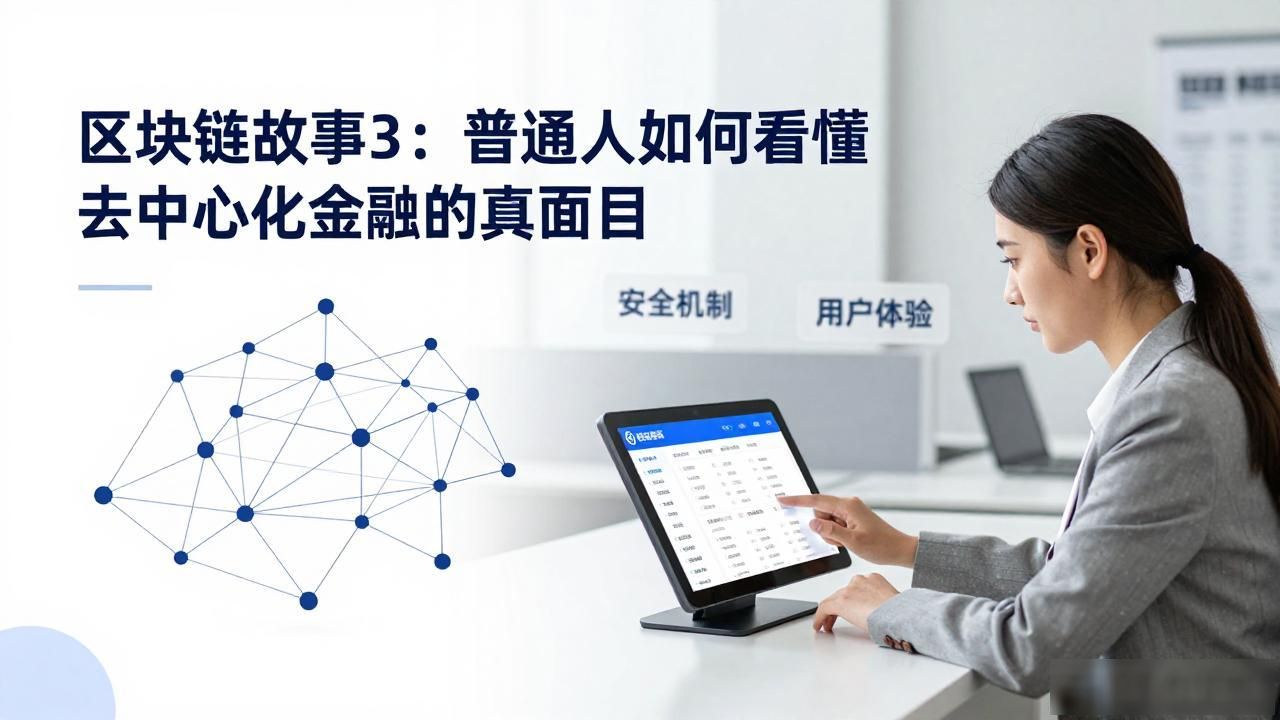 区块链故事3：普通人如何看懂去中心化金融的真面目