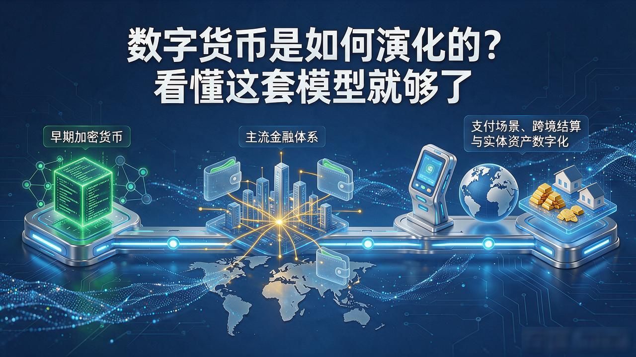 数字货币是如何演化的？看懂这套模型就够了