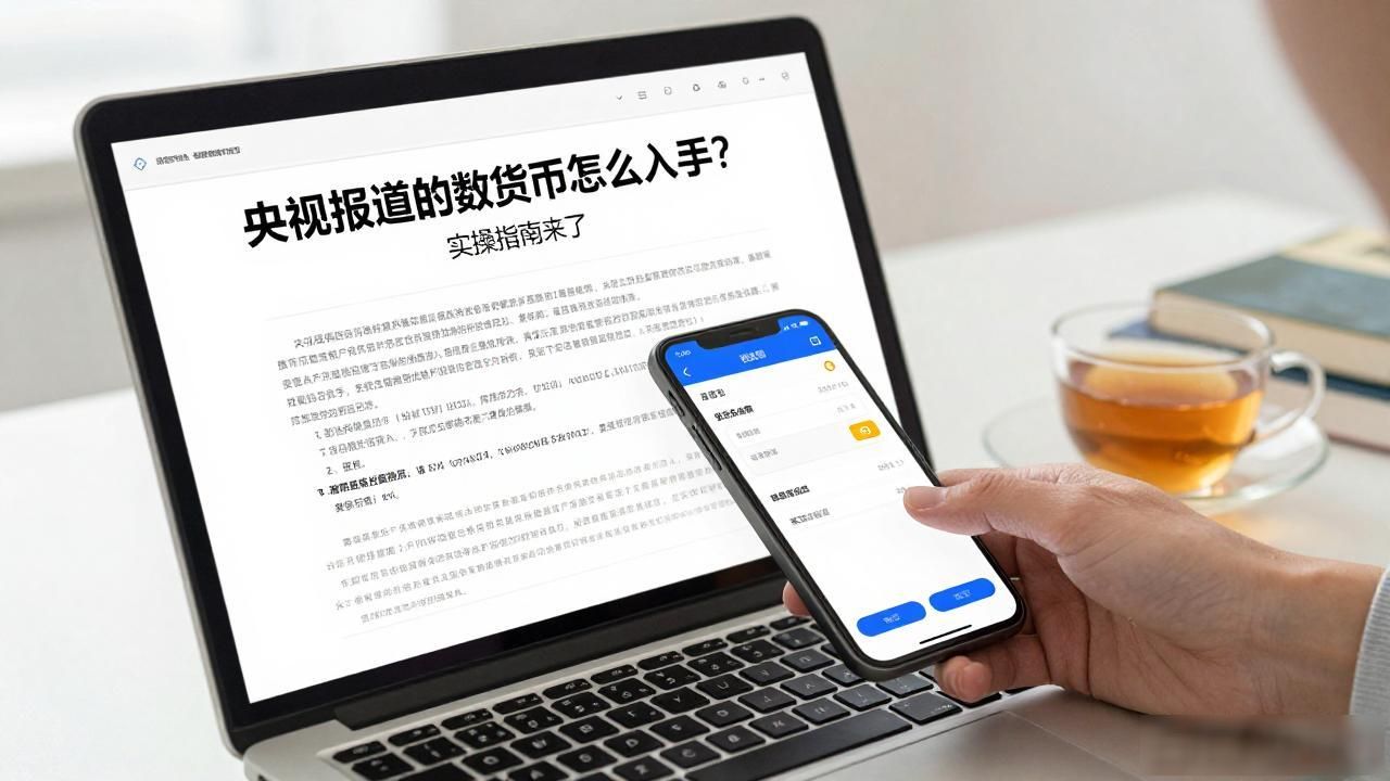 央视报道的数字货币怎么入手？实操指南来了