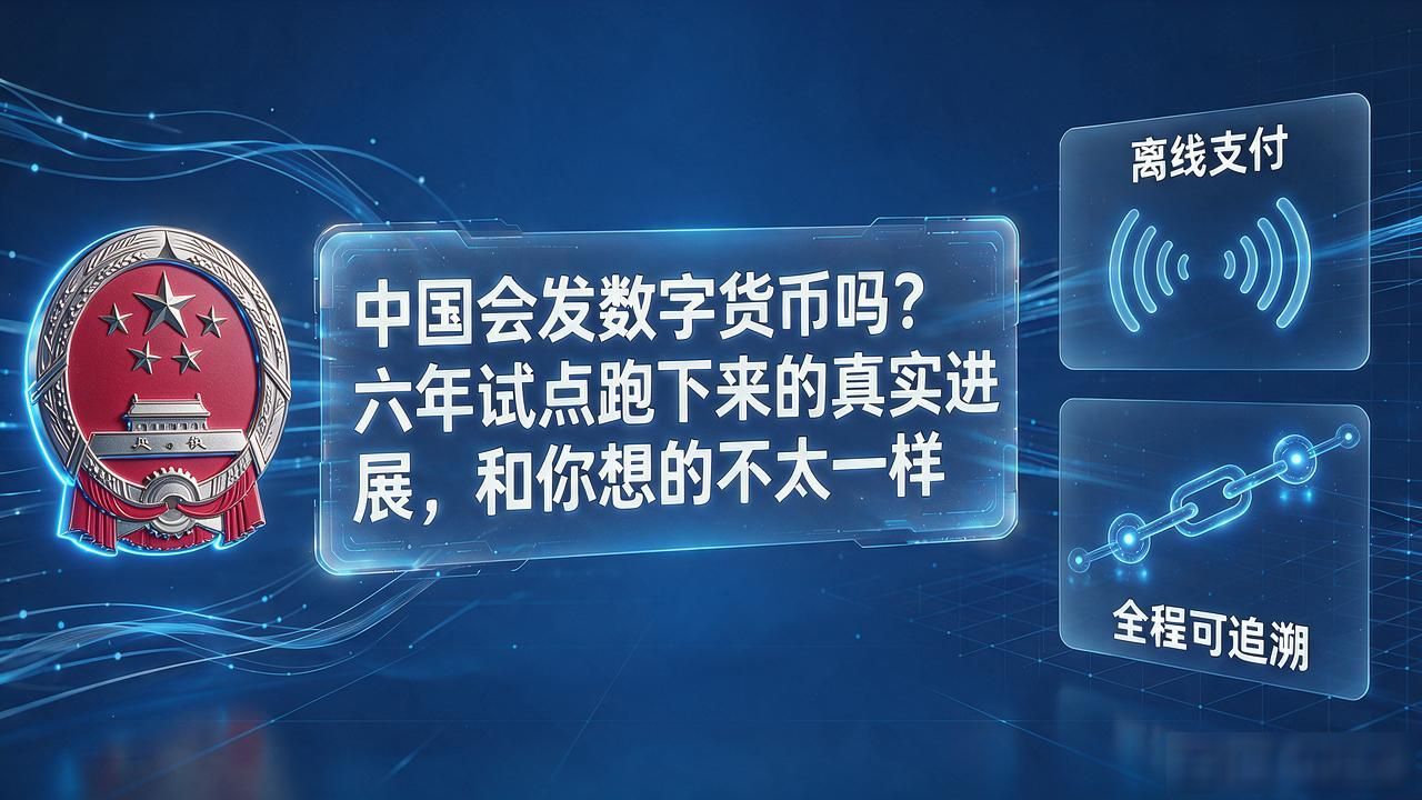 中国会发数字货币吗？六年试点跑下来的真实进展，和你想的不太一样
