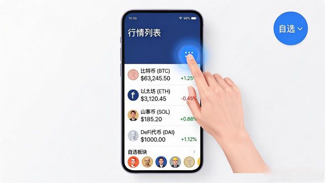 imToken钱包看行情：三步掌握市场动态