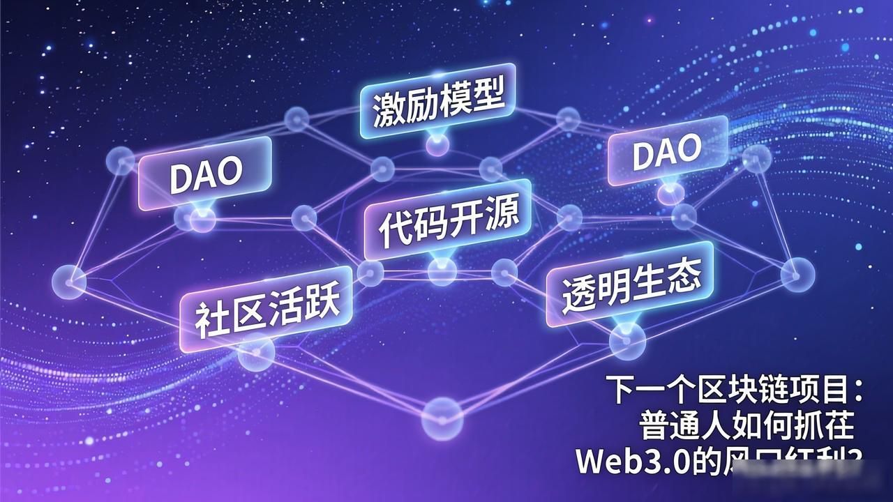 下一个区块链项目：普通人如何抓住Web3.0的风口红利？