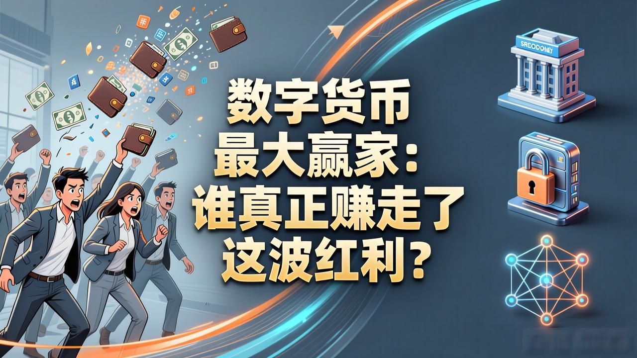 数字货币最大赢家：谁真正赚走了这波红利？