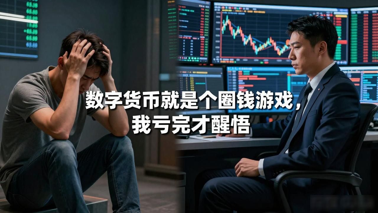 数字货币就是个圈钱游戏，我亏完才醒悟