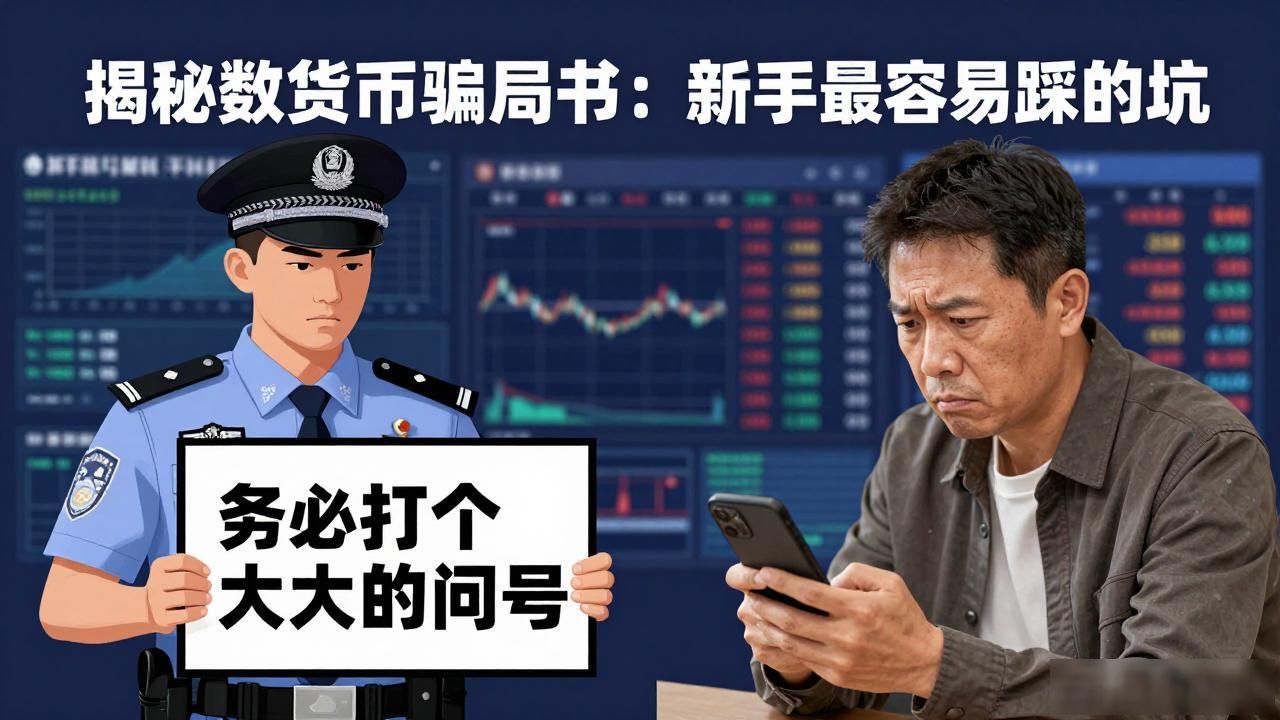 揭秘数字货币骗局书：新手最容易踩的坑
