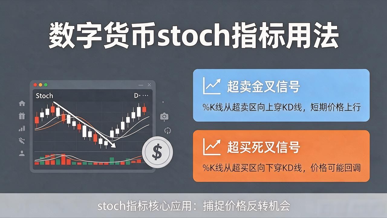 数字货币stoch指标怎么用？超买超卖轻松判断