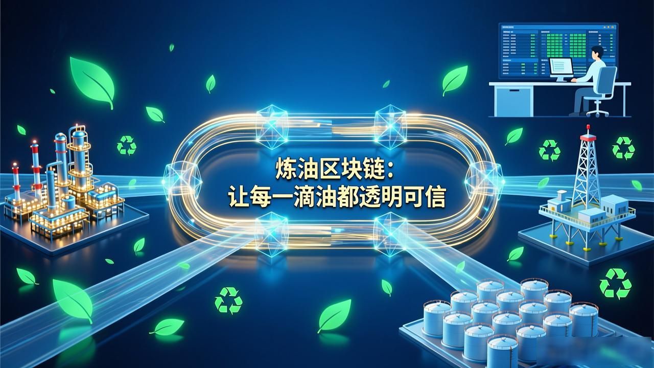 炼油区块链：让每一滴油都透明可信