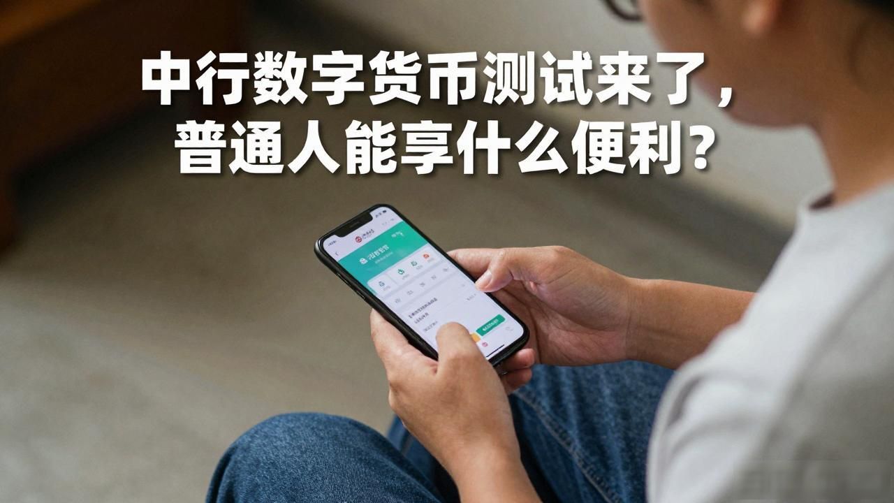 中行数字货币测试来了，普通人能享什么便利？