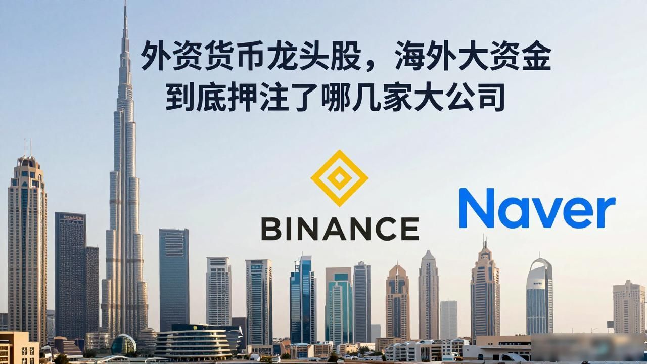 外资数字货币龙头股，海外大资金到底押注了哪几家大公司