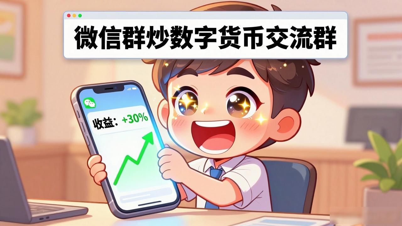 微信群数字货币骗局_微信群炒数字货币_数字货币带单群风险