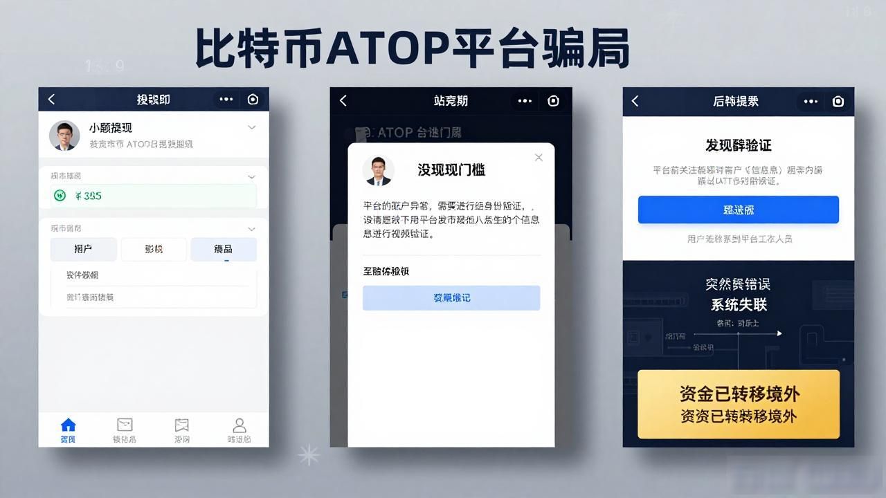 识别ATOP平台骗局_警惕数字货币交易陷阱_数字货币atop交易平台骗局